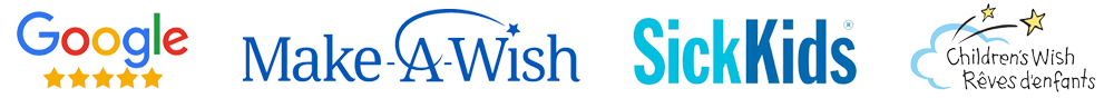 Google 5 Star, Make-A-Wish, SickKids, Children's Wish