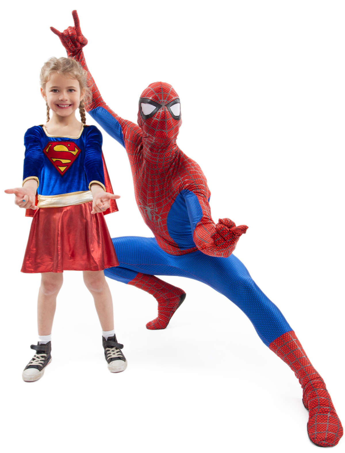 Spider-Man at a birthday party